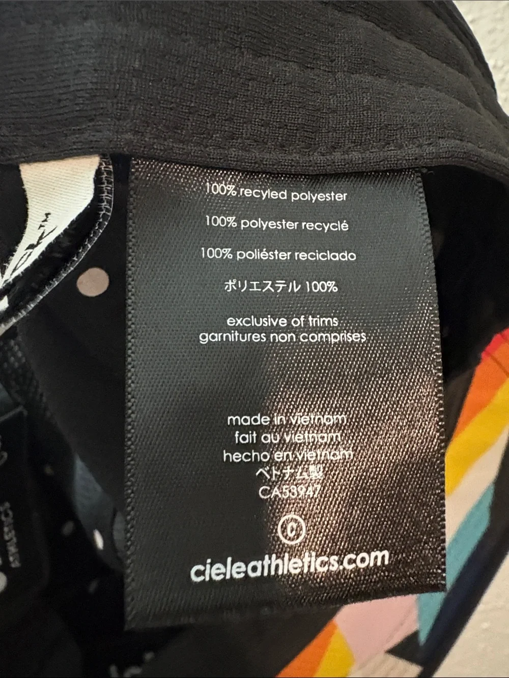 Ciele Athletics Exchange Black cap